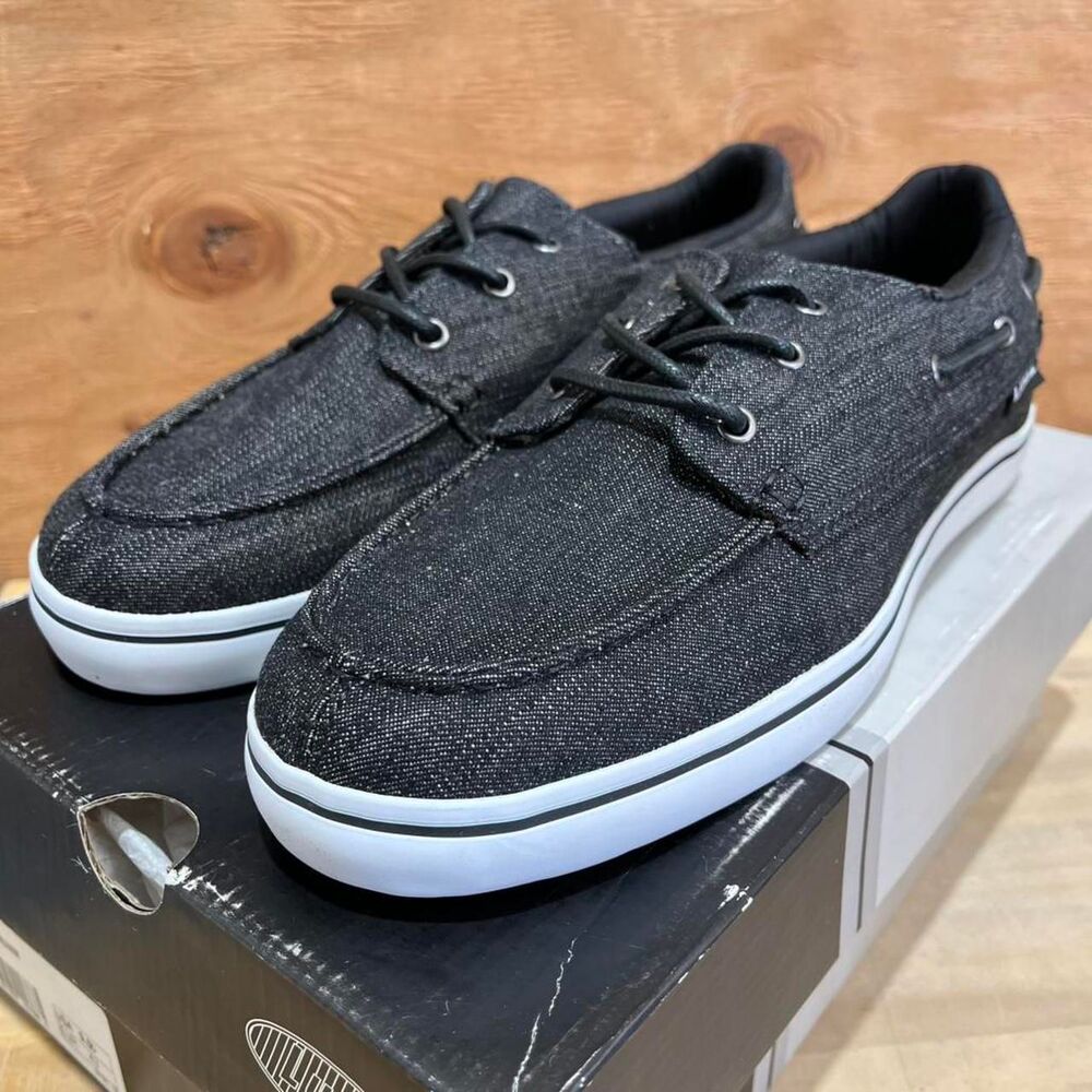 Lugz Men's Black Boat-shoes